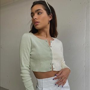 princess poly mateo top green